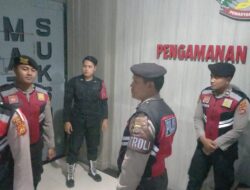 Berkoordinasi Bersama Blue Light Patrol, Personil Sat Samapta Laksanakan Patroli Rutin Ke Rutan