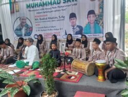 Peringatan Maulid Nabi Muhammad SAW SMPN 1 Rajeg kabupaten Tangerang Berjalan Penuh Khidmat