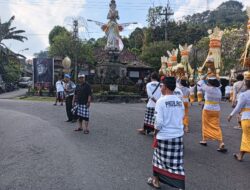 Polres Bangli Atensi, Pengamanan persembahyangan di Hari Galungan