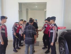 Amankan Penyampaian Visi-Misi, Polres Aceh Timur Kerahkan 129 Personel