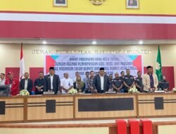 Kapolres Aceh Timur Hadiri Penyampaian Visi, Misi dan Program Pasangan Calon Bupati/ Wakil Bupati