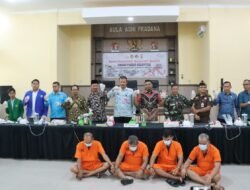 Polres Langsa Memusnahkan Barang Bukti Narkoba