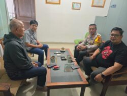 Kapolsek Lalan Iptu Zulkarnain Afianata.ST.M.Si.MH. Ajak Masyarakat Untuk Menciptakan Keamanan Desa