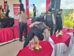 SATGAS II (PREVENTIF) Subsatgas Pam Obyek Kegiatan Lakukan Sterilisasi Menjelang Pelaksanaan Kampanye