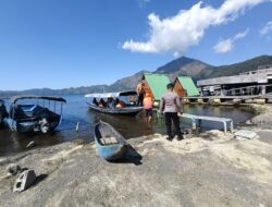 Atensi Kunjungan Wisatawan, di Area Loket Penyebrangan Danau Batur