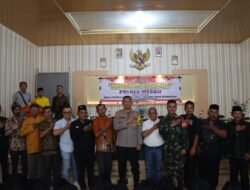 Kapolres Mesuji Rutin Melaksana Kan Giat Silahturahmi Kamtibnas Nusantara Cooling System Di Wilkum Polres Mesuji