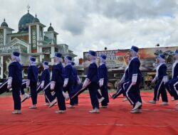 Tingkatkan Disiplin Generasi Muda, Dandim 0106/Aceh Tengah Menutup Lomba Peraturan Baris-Berbaris (PBB)