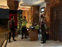 Sambangi Kantor DPRD, Kantor KPUD dan, Kantor Bawaslu Bangli, Personil Satgas Preventif polres Bangli Berikan Himbauan Kamtibmas