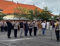 Wakapolres Karangasem, Pimpin Apel Pagi Operasi Mantap Praja Agung 2024