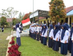 Wujudkan Karakter Bangsa, Babinsa Jadi Irup Upacara di