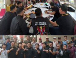 Soeheindra Ketua DPC GRIB Jaya Kota Palembang Pimpin Rapat Konsolidasi Internal Bersama PAC GRIB Jaya dari 18 Kecamatan