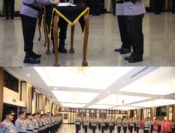 Kapolri Pimpin Pelantikan Sejumlah Kapolda dan Pengukuhan 2 Jabatan Baru di Polri