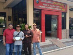 Akibat Kekerasan dan Perusakan Alat Berat CV. RF Bersaudara Melapor ke Polres Mojokerto