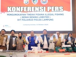 KKP Apresiasi Polda Lampung, Ungkap Penyelundupan Baby Lobster