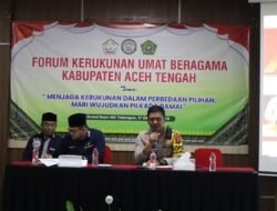 Hadir Di Forum Kerukunan Umat Beragama, Kapolres Aceh Tengah : Mari Jaga Persatuan, Toleransi Dan Kerukunan