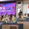 Kapolres Karangasem, Hadiri Langsung Taklimat Akhir Audit Kinerja Tahap Il Itwasda Polda Bali