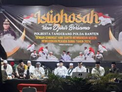 Polresta Tangerang Gelar Istighosah Hari Santri dan Sholawatan