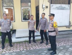 Satgas Preventif Polres Karangasem, Amankan Kantor Bawaslu dalam Pilkada Serentak 2024
