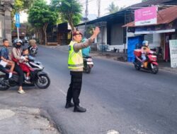 Sat Reskrim Rutin Pengaturan Lalu Lintas, Jamin Keselamatan dan Kelancaran