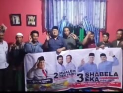 Calon Wakil Bupati Eka Saputra Bersilaturahmi Bersama Masyarakat Damar Mulyo