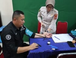 Polres Aceh Tengah Gelar Donor Darah Sambut Hari Jadi Humas Ke 73