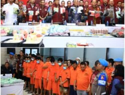 Dukung Asta Cita Prabowo-Gibran, Polri Sita Berton-ton Narkoba