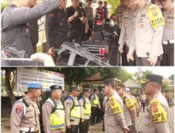 Kunjungan Kerja Kapolda Bali Di Polres Jembrana, Cek Kesiapan Pengamanan Pilkada Serentak 2024