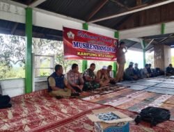 Babinsa Hadiir Acara Musyawarah Rencana Pembangunan Desa Anggaran Tahun 2025 Desa Atu Gogop Kec. Kute Panang Kab. Aceh Tengah