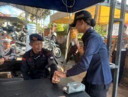 Satgas Dokkes Polres Karangasem, Gelar Pemeriksaan Kesehatan pada Tahapan Kampanye Pilkada 2024