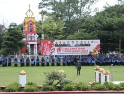 Kapolres Hadiri Upacara Hari Pahlawan Nasional Dilapangan Setdakab