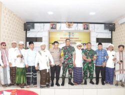 Danrem 084/BJ dan Forkopimda Sampang Jalin Silaturahmi Dengan Forum Ulama Khos