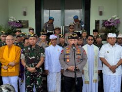 Sukseskan Pilkada 2024, Kapolri dan Panglima TNI Ikuti Do’a Bersama Lintas Agama