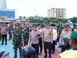 Mayjen TNI Rudy Saladin Dampingi Kunker Panglima TNI dan Kapolri di Surabaya