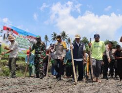 Kapolres Karangasem, Bersama Forkopimda Ikuti Launching Gugus Tugas Ketahanan Pangan Polri