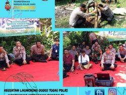 Kegiatan Launching Gugus Tugas  Polri, Mendukung Ketahanan Pangan di Wilayah Padangbai