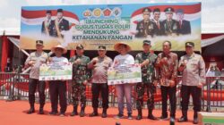 Dukung Swasembada Pangan, Kapolri Bersama Panglima TNI Tanam Jagung di Sidoarjo,Tandai Peluncuran Gugus Tugas Polri Ketahanan Pangan