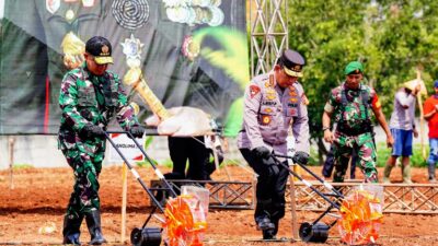 Kapolri-Panglima TNI, Tinjau Kesiapan Program Ketahanan Pangan di Jawa Tengah