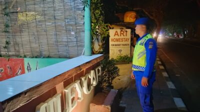 Sat Polairud Gelar Blue Light Patrol, Mencegah Tindak Kejahatan dan Memastikan Kamtibmas Kawasan Obyek Wisata