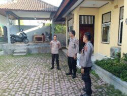Satgas Preventif Polres Karangasem, Amankan Kantor Bawaslu Jelang Pilkada Serentak 2024