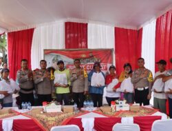 Kasat Binmas Dampingi Kapolres Karangasem, Melaksanakan Program Jum’at Curhat Serta Dukung Ketahanan Pangan