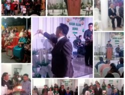Ibadah Natal Di Rangkaikan Dengan HUT Gembala GPdI ELIM Aertembaga Yesaya Nouvi Manaroinsong, SE.S.Th ke 51 Tahun