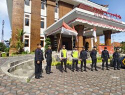 Personel Polda Bali, Perketat Pengamanan di Masa Tenang