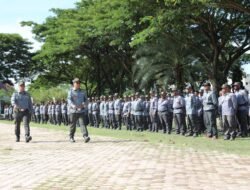 Jelang Pilkada, Pj Wali Kota Lhokseumawe Pimpin Apel Siaga Linmas