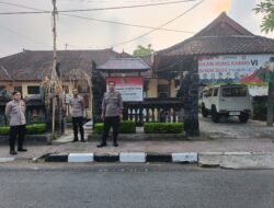Satgas Preventif Polres Karangasem, Amankan Kantor Bawaslu Jelang Pilkada Serentak 2024