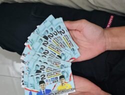 Waduh…! Pelaku Money Politik Paslon nomor urut 2 Kembali Lagi di Tangkap Warga