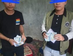Heboh…! Warga Tangkap Diduga Pelaku Money Politik Paslon 02 di Asam Peutek Kota Langsa