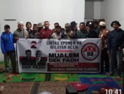 Lintas Xponen 98 Fasilitasi Masyarakat Ketol dengan Mualem-Dek Fadh