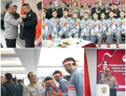 Lepas Tim Taekwondo Garbha Presisi Ke Vietnam, Irwasum Polri: Jaga Nama Baik Institusi dan Negara, Junjung Sportivitas