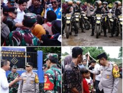 Polri Berikan Pengawalan, Saat Wapres RI Tinjau Langsung Korban Bencana di Sukabumi