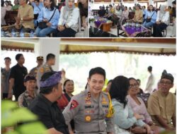 Polda Bali Gelar Jum’at Curhat, di Gereja GKPB PNIEL Blimbingsari